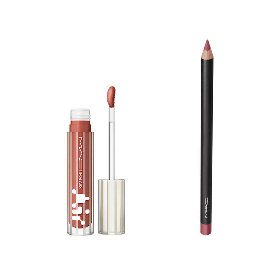 KIT LIP MOMENT MAC LIPGLASS AIRSHINE E LIP PENCIL